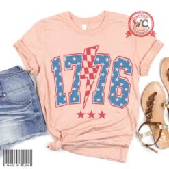 1776 USA flag shirt