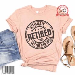 Officially retired 2024 shirt