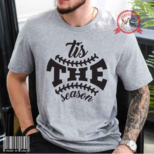Tis the Season Baseball shirt, tis the season shirt, baseball season shirt, baseball mom shirt