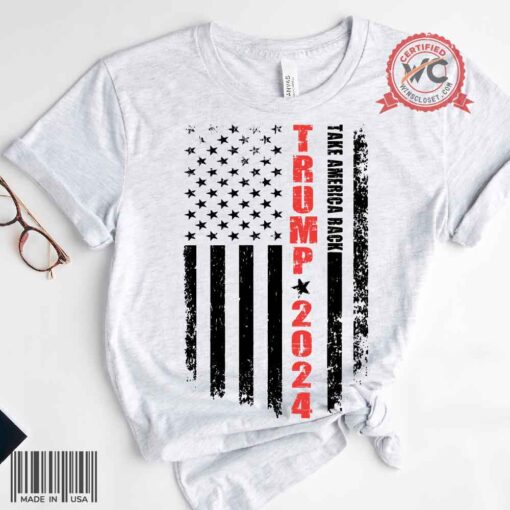 Trump flag 2024 distressed shirt, Trump make Make America Great Again shirt, Donald Trump 2024 shirt